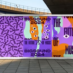 Brand Identity and Website for Bigsound 2024 cover image