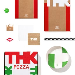 Brand Identity for Italian Restaurant THK cover image