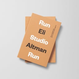 Book Design and Illustration for Run Studio Run cover image