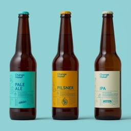 Brand Identity and Packaging for Change Maker Beer cover image