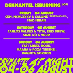 Visual Identity for Dekmantel 2023 cover image