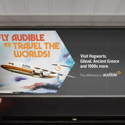 Advertising Campaign for Audible Fly cover image
