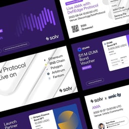 Brand Identity and Digital System for Solv Web3 Platform cover image