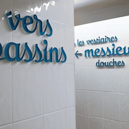 Signage Design for Levallois Aquatic Center cover image