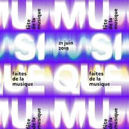 Visual Identity for Fête De La Musique 2019 cover image