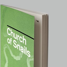 Book Design for Lucy Berry's Church of Snails cover image