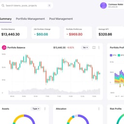 Web App and Design System for a Crypto Asset Intelligence Platform cover image
