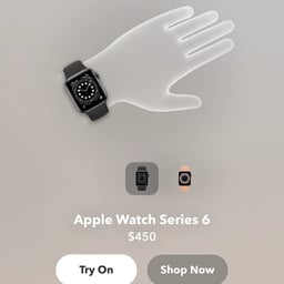 Augmented Reality Shopping Experience Design for Snapchat cover image