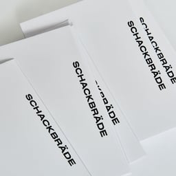Poster Series for Schackbräde Chess Collection cover image