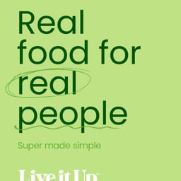 Branding and Packaging for Live It Up cover image