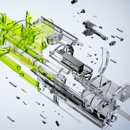Motion Design for Hublot Yellow Neon cover image