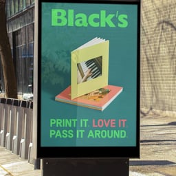 Colorful Rebrand for Black's Photo Printing cover image