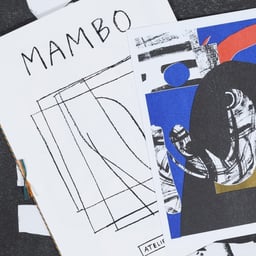 Screen-Printed Fanzine for Atelier Bingo’s Mambo Exhibition cover image