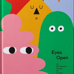 Book Design for Eyes Open by Susan Meiselas cover image