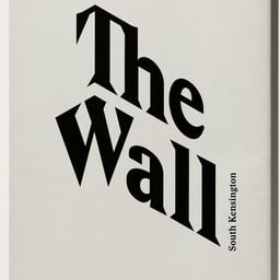 Exhibition Catalogue Design for Stefan Brüggemann’s the Wall cover image