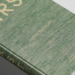 Book Design for Damien Hirst Cherry Blossoms cover image