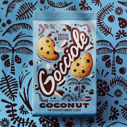 Packaging Design for Coconut Gocciole cover image