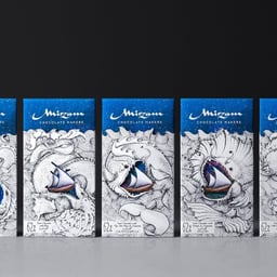 Packaging Design for Mirzam Chocolate Monsters Collection cover image