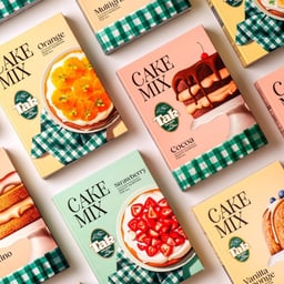 Packaging Redesign for Tak Makaron Cake Mixes cover image