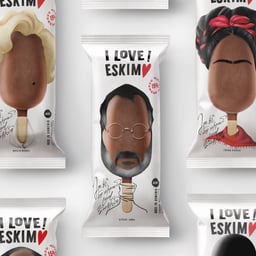 Packaging for Ani Product's I Love Eskim Ice Cream cover image