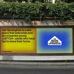 Brand Identity for an LGBTQIA+ Youth Shelter cover image