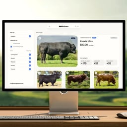 Marketplace Website for Livestock Genetics cover image