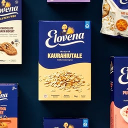 Brand Identity and Packaging for Elovena Oats cover image