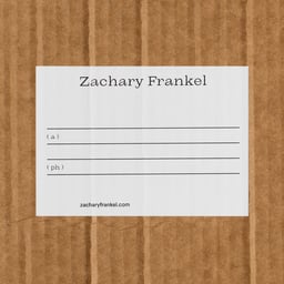 Brand Identity for Zachary Frankel cover image
