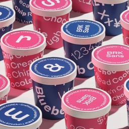 Custom Typeface for Baskin Robbins cover image