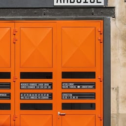 Visual Identity and Signage for Le Garage Art Centre cover image