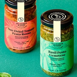 Brand Identity and Packaging for Delicious & Sons cover image