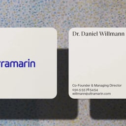 Naming and Brand Identity for B2B Fintech Ultramarin cover image
