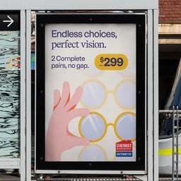 Brand Identity for Chemist Warehouse Optometry cover image