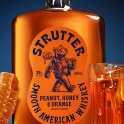 Brand Identity for Strutter Flavoured Whiskey cover image