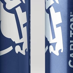 Can Packaging for Carlton Dry Mid-Strength Beer cover image