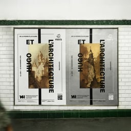 Exhibition Posters for Hugo Et L’Architecture cover image
