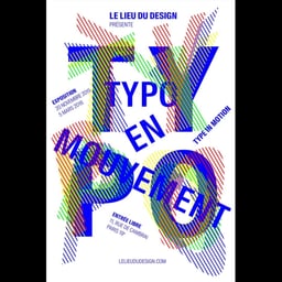 Exhibition Design for Typo En Mouvement cover image