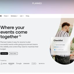 Website and Brand Identity for Planned Event Platform cover image