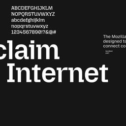 Custom Type Family and Logo Refinement for Mozilla cover image