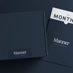 Brand Identity for Manner Men's Lifestyle Service cover image