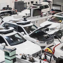 Interactive autonomous vehicle safety website for Uber cover image