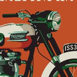 Custom Masthead Illustration for Iron and Air Magazine cover image