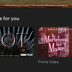 Digital Experience Design for Google TV cover image