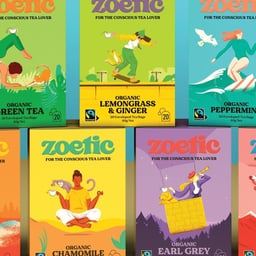 Packaging Design for Zoetic Organic Tea cover image