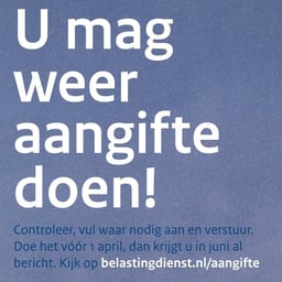 Advertising Campaign for Belastingdienst Tax Declarations 2015 cover image