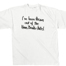 Promotional T-Shirt Design for Hans Brinker Budget Hotel cover image