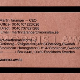 Brand Identity for Morris Law cover image