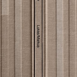 Editorial Design for Kalle Sanner’s Lukas/Markus Book cover image