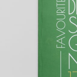 Editorial Design for Favourite Design Book 17 cover image