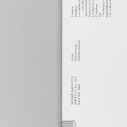 Editorial Design for Process Journal Edition Seven cover image